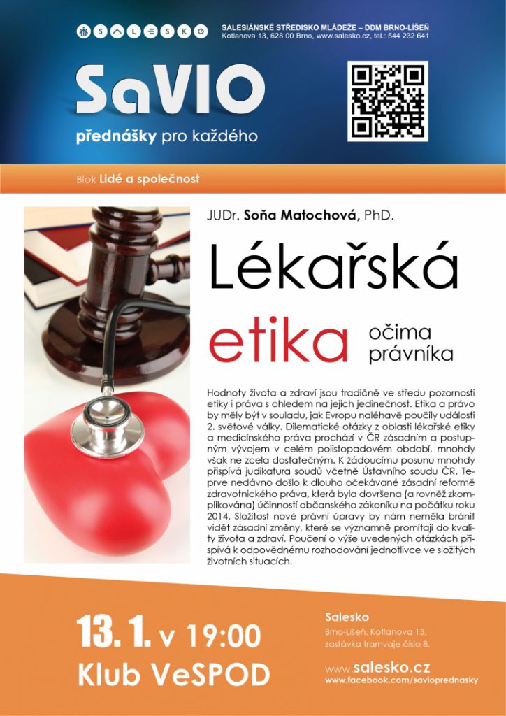 <a href=https://www.salesko.cz/savio-lekarska-etika-ocima-pravnika/ title='SaVIO – Lékařská etika (očima právníka) (JUDr. Soňa Matochová, Ph.D.)'>SaVIO – Lékařská etika (očima právníka) (JUDr. Soňa Matochová, Ph.D.)</a>