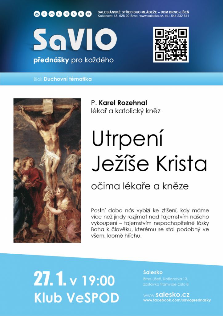 <a href=https://www.salesko.cz/utrpeni-jezise-krista-ocima-lekare-kneze/ title='SaVIO – Utrpení Ježíše Krista očima lékaře a kněze (P. Karel Rozehnal)'>SaVIO – Utrpení Ježíše Krista očima lékaře a kněze (P. Karel Rozehnal)</a>