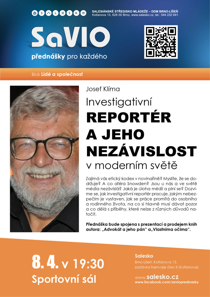 <a href=https://www.salesko.cz/savio-investigativni-reporter-jeho-nezavislost-v-modernim-svete-josef-klima/ title='SaVIO – Investigativní reportér a jeho nezávislost v moderním světě (Josef Klíma)'>SaVIO – Investigativní reportér a jeho nezávislost v moderním světě (Josef Klíma)</a>